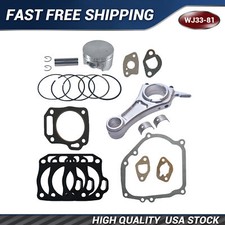 Rod Piston Combo For Honda gx200 Clone .020 Forge aluminium Billet