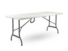 TAVOLO PIEGHEVOLE CATERING POLIETILENE 180cm RICHIUDIBILE TRASPORTABILE