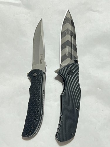 Lot of 2 Kershaw Assisted Opening Pocket Knives - 1311TS Trace - 3650 Volt - Picture 2 of 7