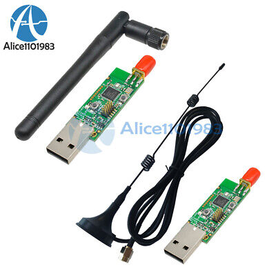 1-10PCS USB CC2531 Sniffer Board Wireless Zigbee Analyzer Module w/ Antenna