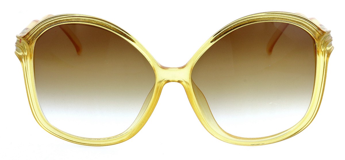 Vintage Dior Yellow Sunglasses Sunglasses Christian Dior 2127 Rare 70 main image 3
