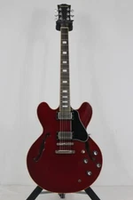 EDWARDS by ESP E-SA-118LTS Cherry Red Made in Japan 2008 Semi Hollow E.Guitar
