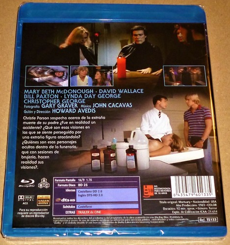 Enterrado vivo , MORTUARY (BLURAY) English . Español - Precintada . Sealed - Imagen 2 de 2