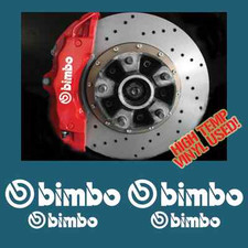 High Temp Bimbo Brake Caliper Decal Sticker Set X4 Rally Drift Jdm Motorsport