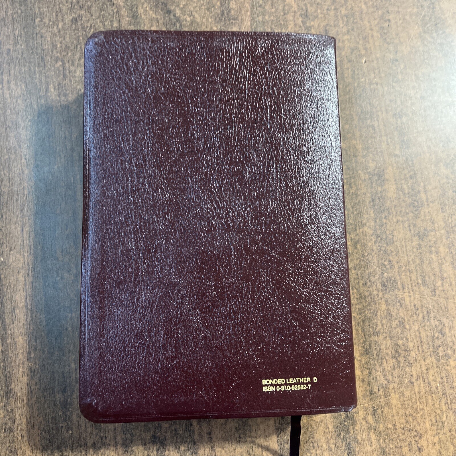 NIV 1984 Large Print Study Bible Thumb Indexed - Burgundy Bonded ...