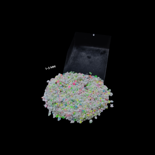 Crushed Dyed Multi Color Opal Gemstone Coarse Stone Healing Powder Ring Inlays - Picture 11 of 38