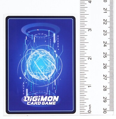 BANDAI D-3 ブルー & ホワイト VERSION2 Digimon Foil Card TCG BT3-097 02 U Detailed Tactics Bandai