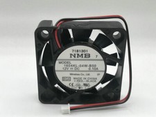 1 pcs NMB Fan 1604KL-04W-B50 DC12V 0.10A 4cm 40 10mm 2 wire 2 pin