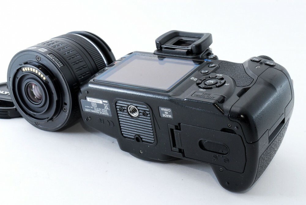 Olympus E-520 10.0MP 14-42mm Lens Kit Black [Exc+++] w/Box,Strap