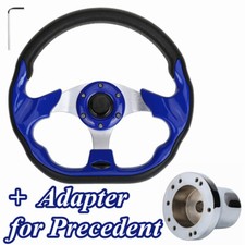 10L0L Golf Cart Steering Wheel  Adapter for Club Car Precedent Model only-Blue