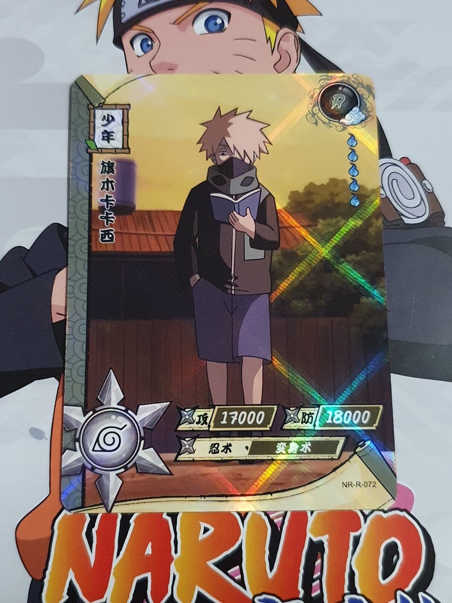 CARTE NARUTO KAYOU R-072 KAKASHI HATAKE VERSION BRILLANTE | eBay