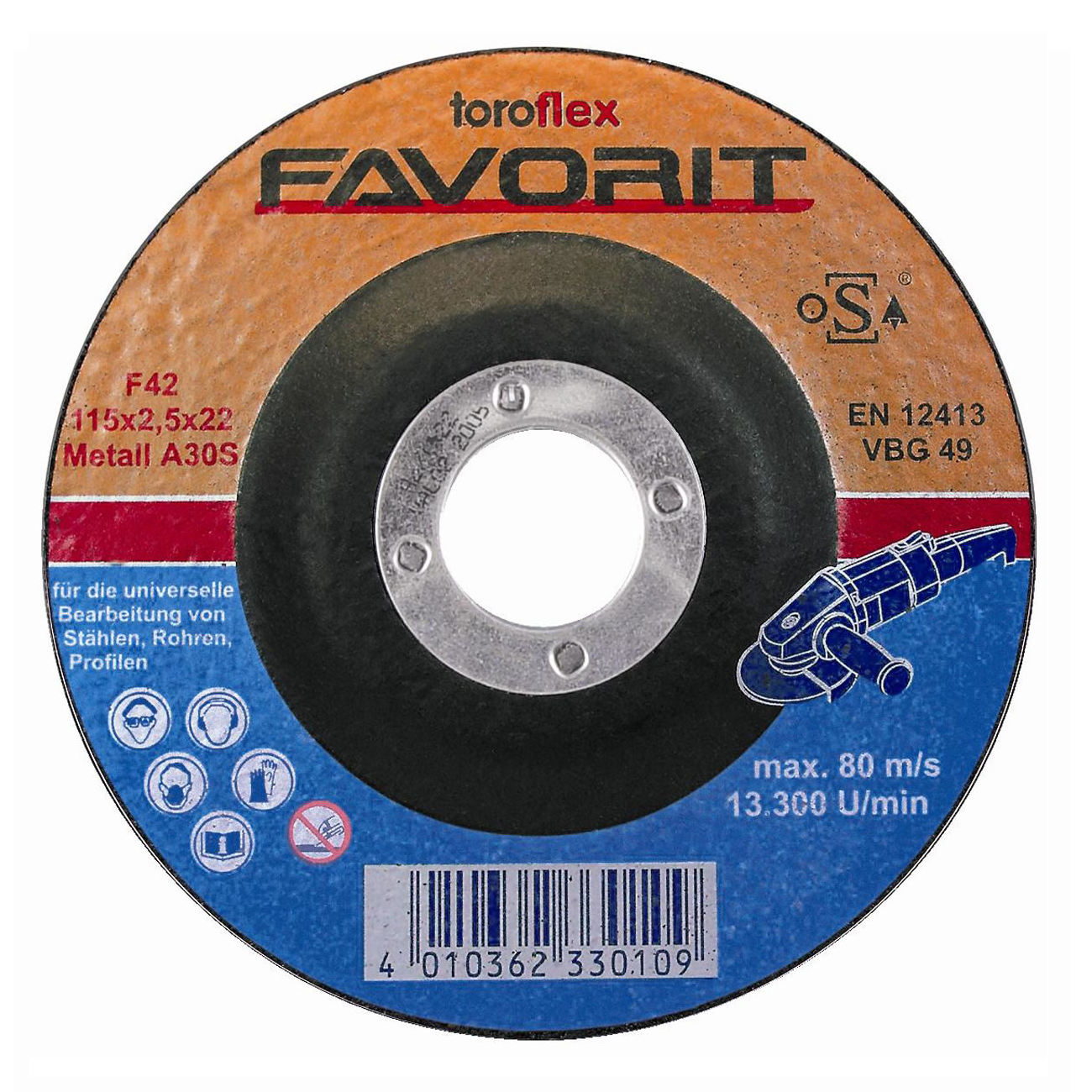 Dischi Taglio Dischi Flessibili 125 Mm Ammissione 22,2 Mm