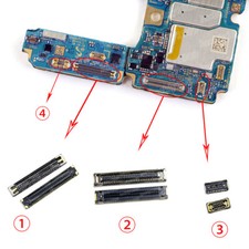 2 X LCD FPC Plug USB board battery plug connector For Samsung S20 Ultra G988