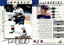 1997-98 Be A Player Autographs #207 Tom Chorske Auto - NM-MT