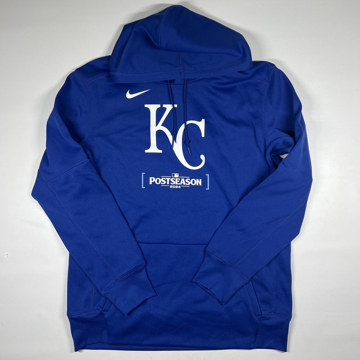 2024 Nike Authentic Collection Kansas City Royals Postseason Hoodie Large  New
