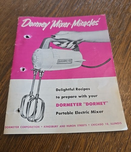 Lot Of 3 Vtg Appliance Booklets Dormey Mixer, West Bend Bean Pot, Arvin Grill - Picture 2 of 15