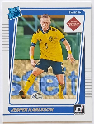 Jesper Karlsson 2021 Donruss Rated Rookie #199 - Alkmaar Zaanstreek / Sweden