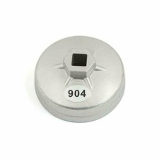 79mm 15 Flute Silver Car Aluminum Cap Oil Filter Wrench Socket Remover Tool AP