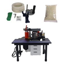 New Woodworking Edge Banding Gluing Machine 110V Woodworking Edge Bander 0.3-3mm