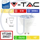 V-TAC PRO VT-249 20027 LED Projector Samsung Chip GU10 6W 10° 4000K