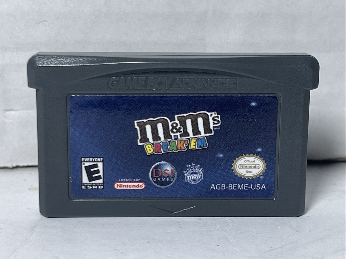 M&M's break'em (Nintendo Game Boy Advance) GBA 802068101183| eBay