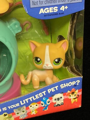 LPS ~ Small Playset: Curious Kitties ~ Shorthair Cat #71 #72 ~ #73