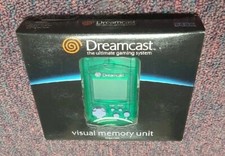 Sega Dreamcast Visual Memory Unit VMU Model HKT-7000 OEM Smoke Green  BRANDNEW 