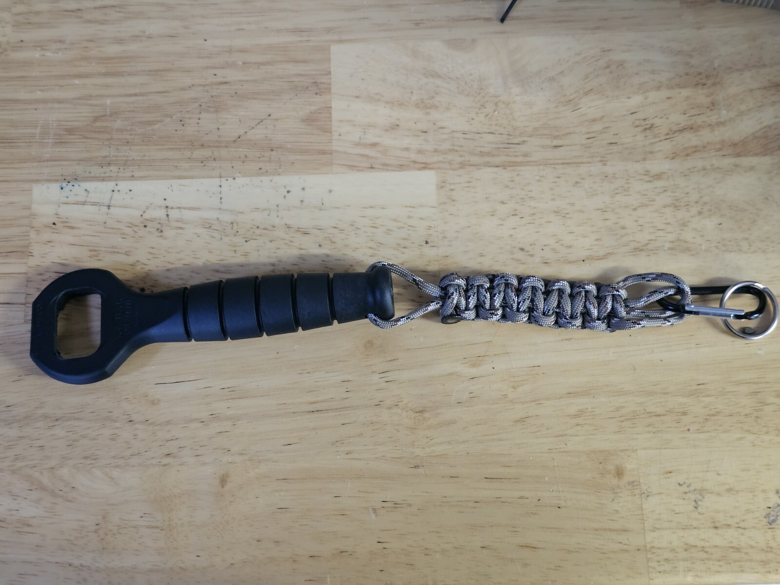 Ka-bar K-Barley Bottle Opener customized with desert digital