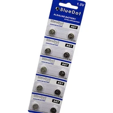 NEW! 10pcs AG7 LR927 395 399 SR927 SR57 G7 1.5V Button Battery Cell USA