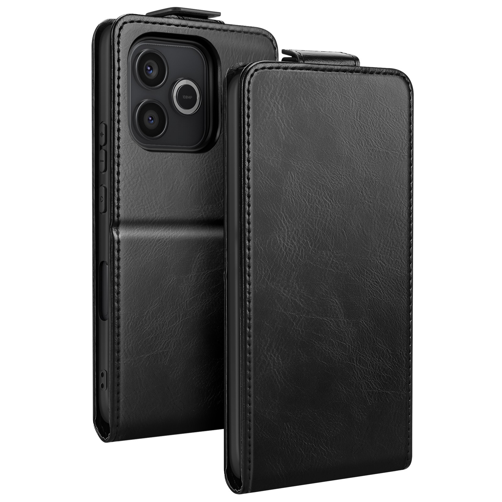 Coque Honor 600 Lite Avizar à clapet vertical et porte-carte intégré