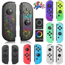 Pair Wireless Controller For Nintendo Switch Left + Right Gamepad Joystick