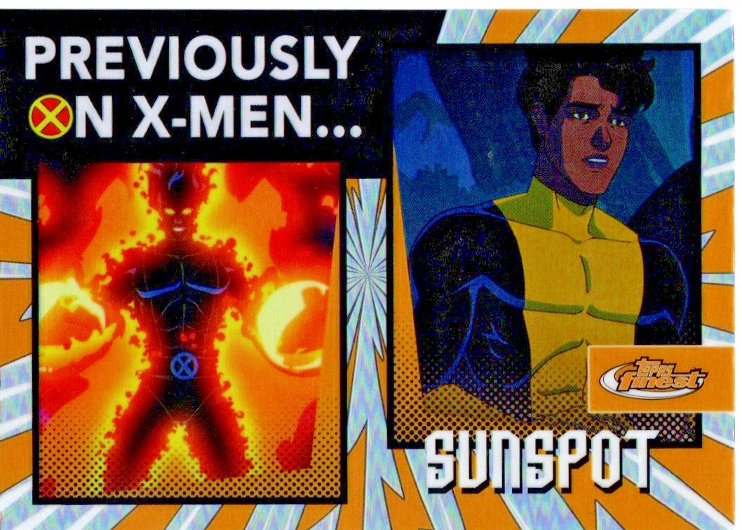 2025 Topps Finest X-Men '97 Bastion Previously on X-Men #PO-13