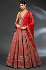 INDIAN WEDDING PARTY NEW DESIGNER LEHENGA CHOLI LEHENGA PAKISTAN WEAR BOLLYWOOD1
