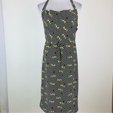 Anthropologie A Rose Has No Teeth Windowpane Floral Dress Small