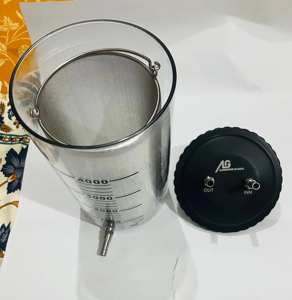 Fat Collection Reusable Canister 4000 ml With Steel Filter - Image 4 of 4