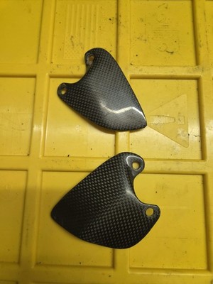 Ducati 748 916 996 998 heal guards carbon fiber 
