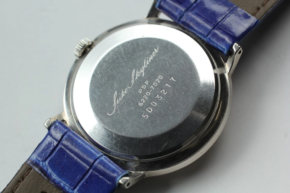 Overhauled [Near Mint] 1965 Seiko Skyliner 6220-7020 Hand-wound Watch From Japan - Image 3 of 4