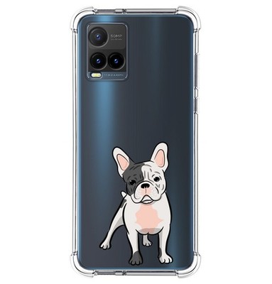 Tumundosmartphone Custodia Antiurto Trasparente In Gel Per Vivo Y21 / Y21s / Y33s
