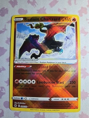 Radiant Charizard 020/159 Crown Zenith Holo