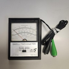 Vtg Sears Dwell Tachometer Gauge Model 161.2177 Made In Usa