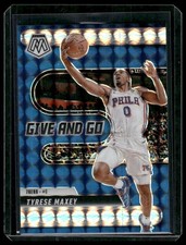 2024-25 Panini Mosaic #12 Tyrese Maxey Give and Go Mosaic