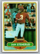 1980 Topps #266 Jan Stenerud