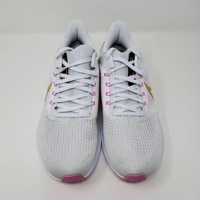 Nike Air Zoom Pegasus 39 Women's Size 10 White Wheat Gold DH4072