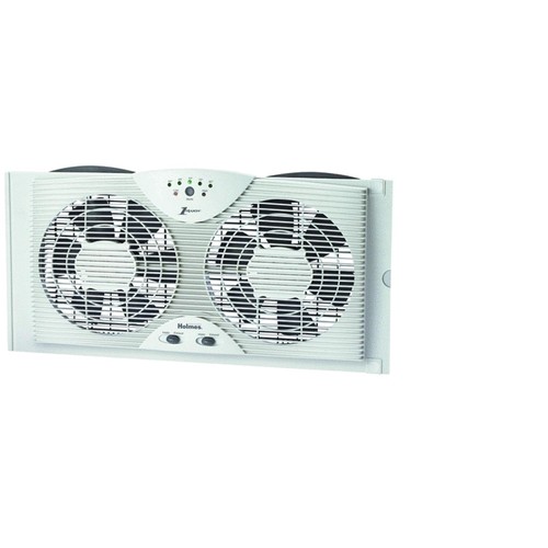 Quiet and Efficient Dual Window Fan with Extender for Versatile Window ...