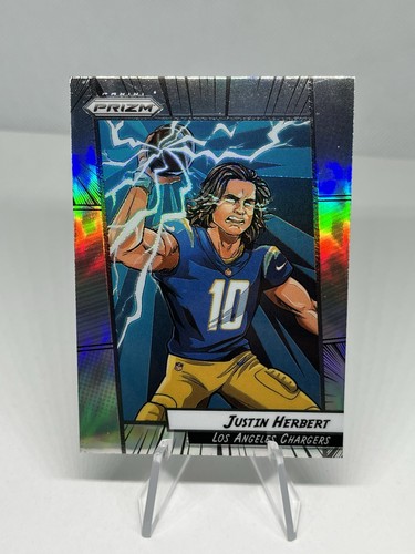 Justin Herbert #M-6 2022 Panini Prizm Manga card