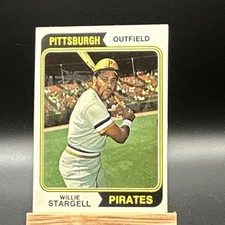 Topps 1974 Willie Stargell #100 Base Set Pittsburgh Pirates MLB Baseball Card