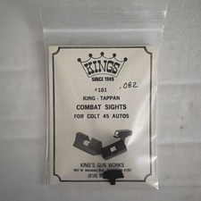 101 King-tappan Combat Sights .082 Springfield Armory Nos