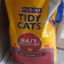 Purina Tidy Cats 24/7 Performance Non-Clumping Cat Litter 48 lb 0.25 per pound