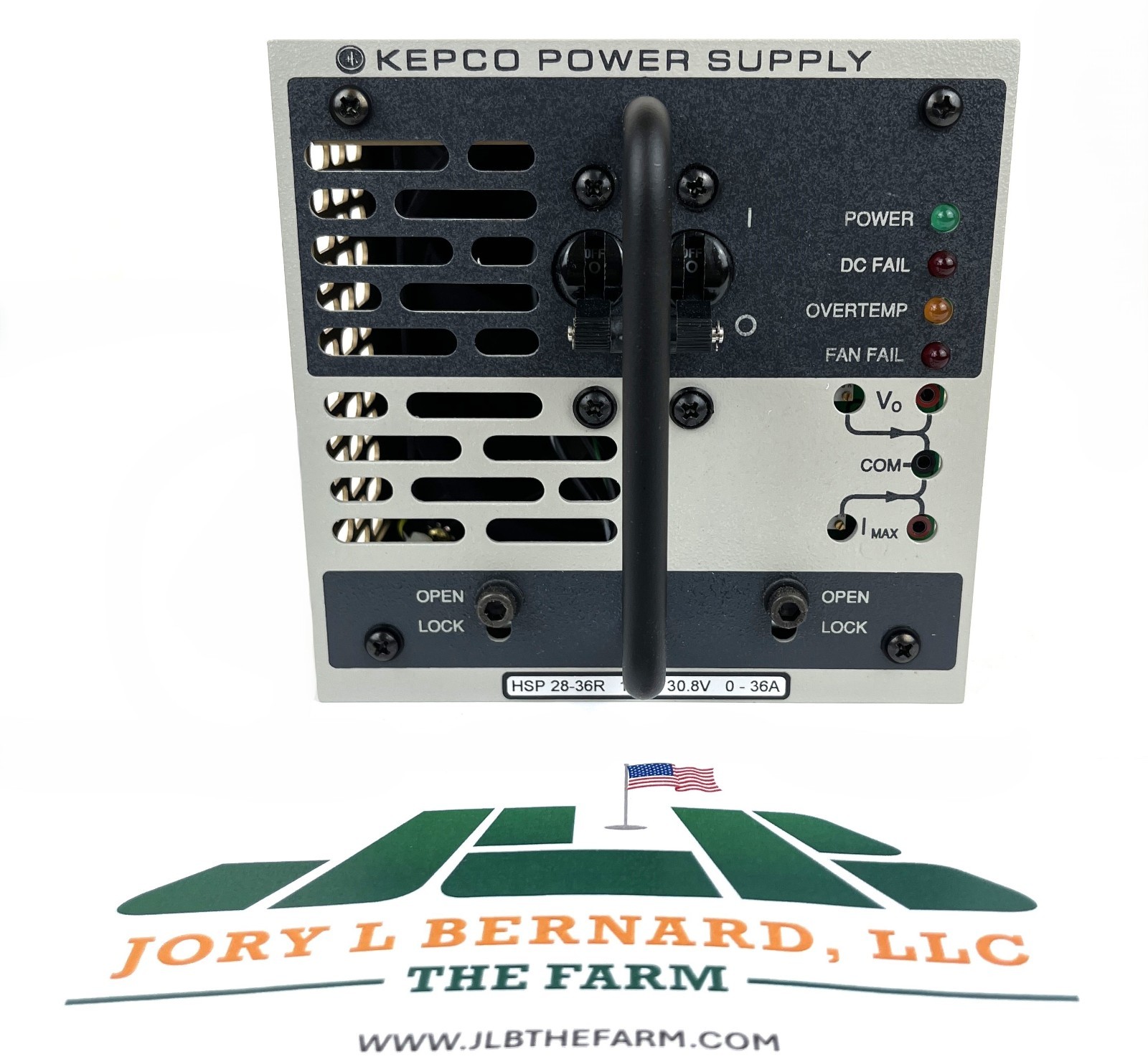 KEPCO, POWER SUPPLY, MODEL HSP 28-36R, 19.6-30.8V, 0-36 AMP, 1000 WATT, NEW