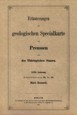 Geologische Erläuterung Rossach Sachsen Cobu...